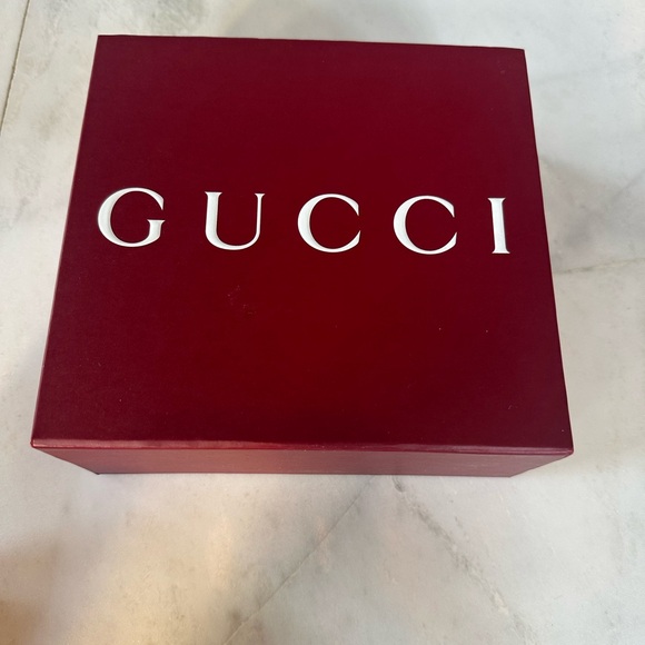 Gucci Accessories - Gucci Burgundy Gift Box